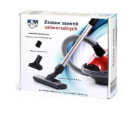Akcesoria do odkurzaczy K M Zestaw ssawek z reduktorem